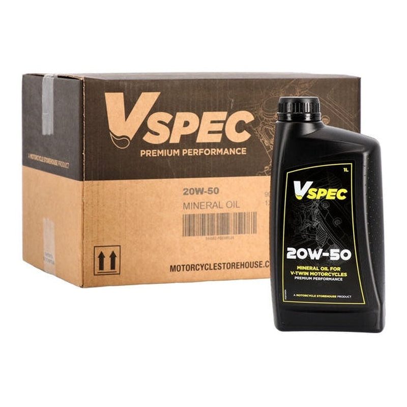 Vspec Mineral Motoröl 20W50 1 Liter